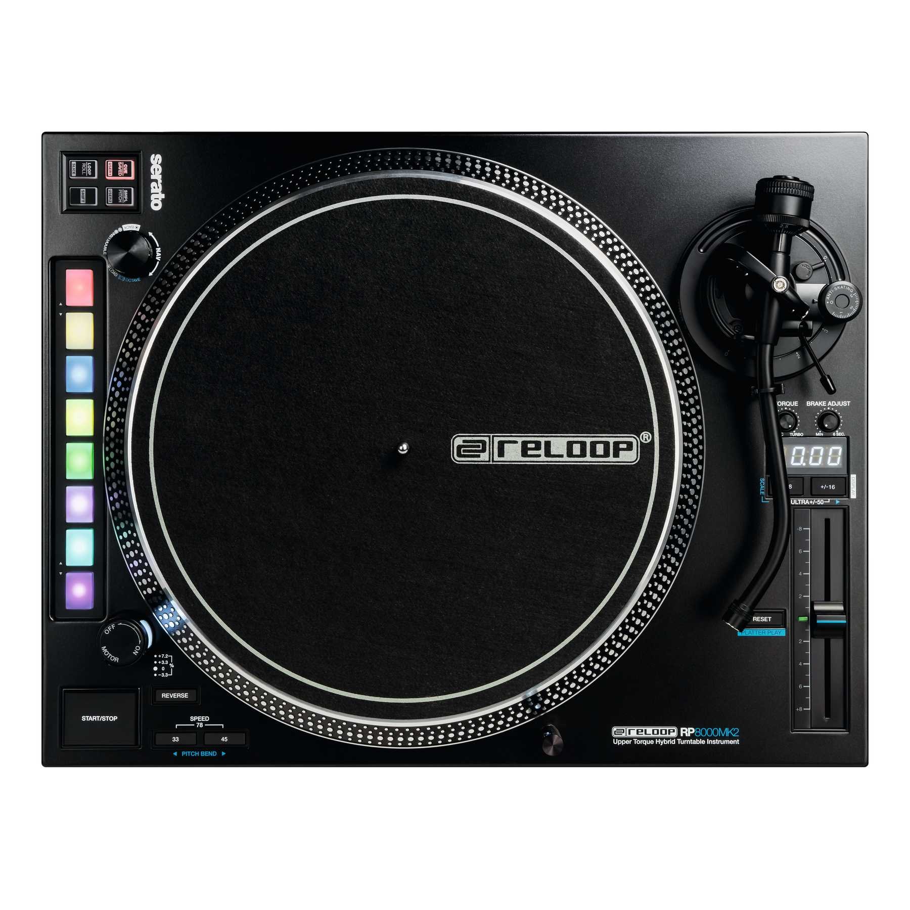 Reloop RP-8000 MK2 Professional DJ Turntable Serato | dj eShop